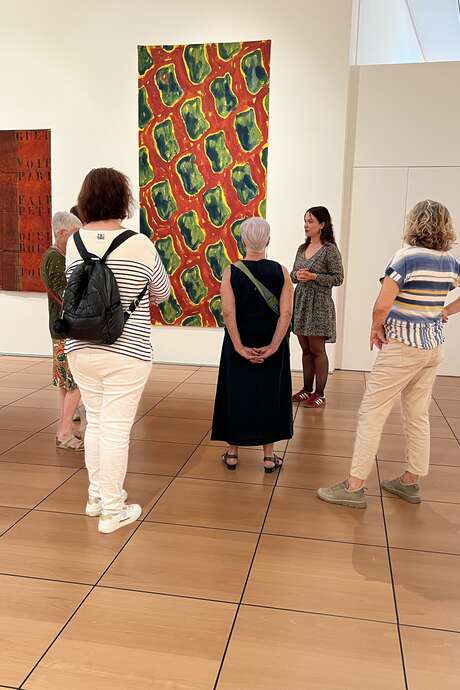 VISITES COMMENTÉES DE L'EXPOSITION 75 ANS D'AMITIÉ, LES ARTISTES ET LE MUSÉE VISITES COMMENTÉES DE L'EXPOSITION 75 ANS D'AMITIÉ, LES ARTISTES ET LE MUSÉE