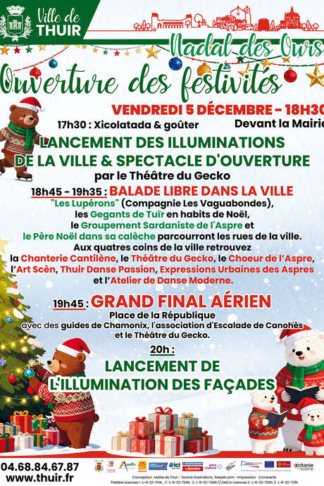 NADAL DES OURS À THUIR