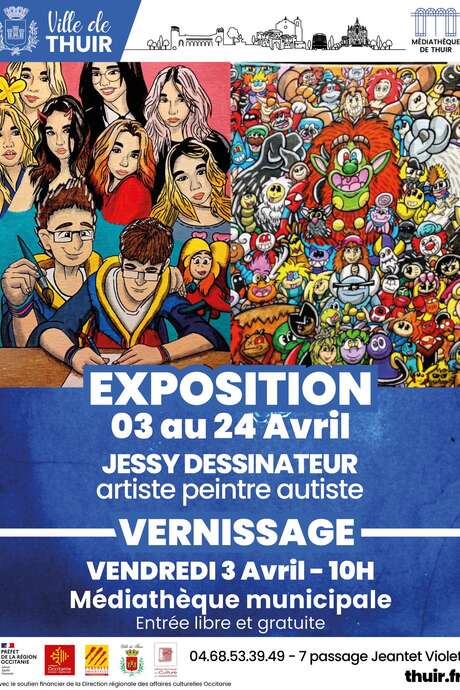EXPOSITION JESSY DESSINATEUR
