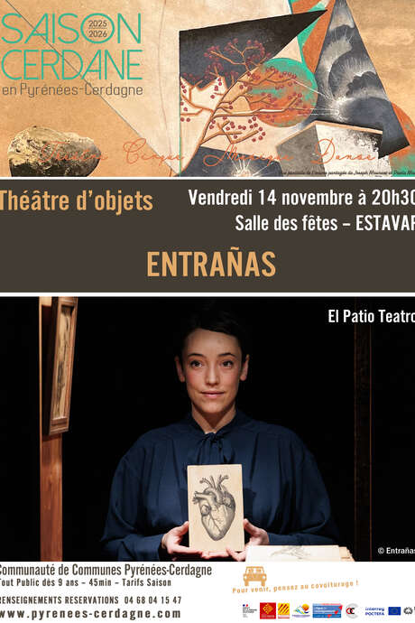 SAISON CERDANE - THÉÂTRE D'OBJETS - ENTRAÑAS