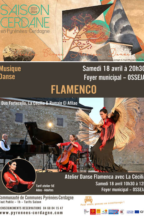 SAISON CERDANE - FLAMENCO – DUO FORTECELLO, LA CECILIA & ROMAIN EL AFILAO