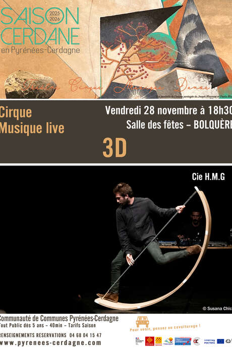 SAISON CERDANE - CIRQUE & MUSIQUE LIVE - 3D