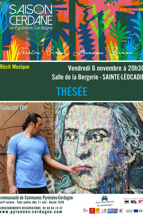 SAISON CERDANE - THÉSÉE – COLLECTIF TDP: RECIT - MUSIQUE
