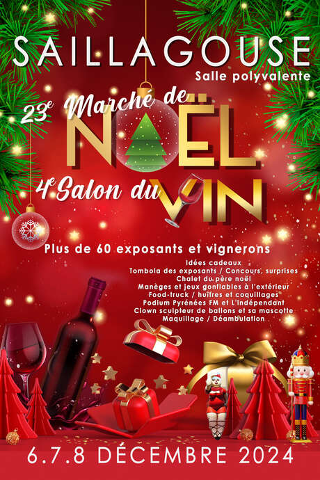 MARCHÉ DE NOËL ET SALON DU VIN - SAILLAGOUSE