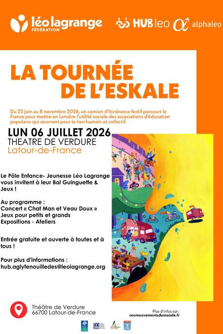 LA TOURNÉE DE L'ESKALE - LATOUR DE FRANCE