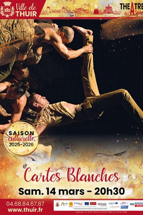 THÉÂTRE DES ASPRES -SAISON CULTURELLE 25/26 : CARTES BLANCHES
