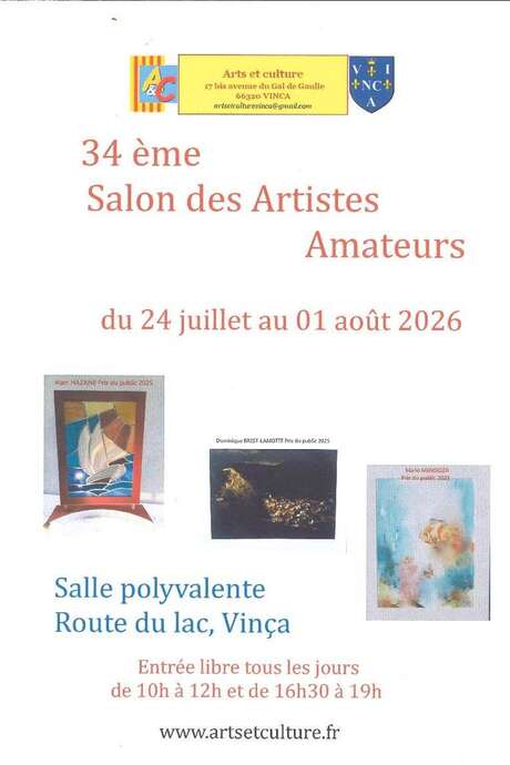 34ÈME SALON DES ARTISTES AMATEURS