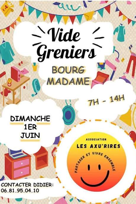 VIDE GRENIERS - BOURG MADAME