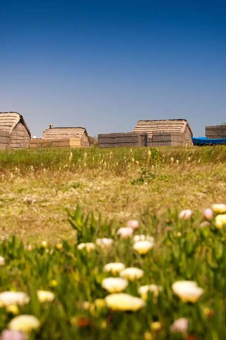 L'ETANG ET LE VILLAGE DE PÊCHEURS