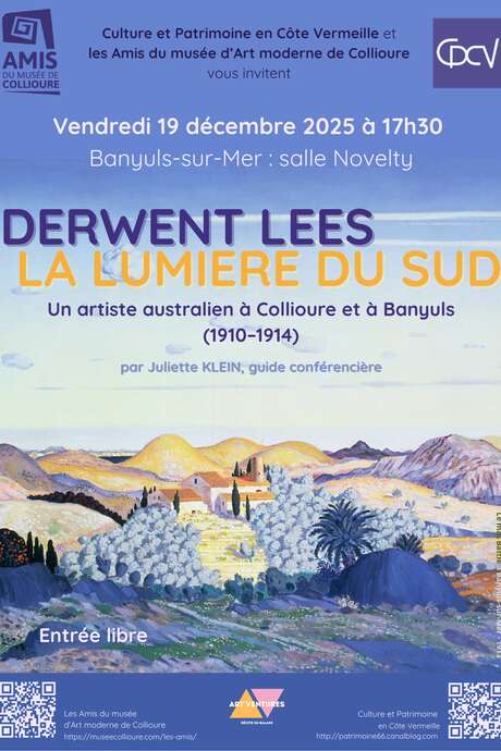 CONFERENCE CULTURE ET PATRIMOINE - DÉCEMBRE