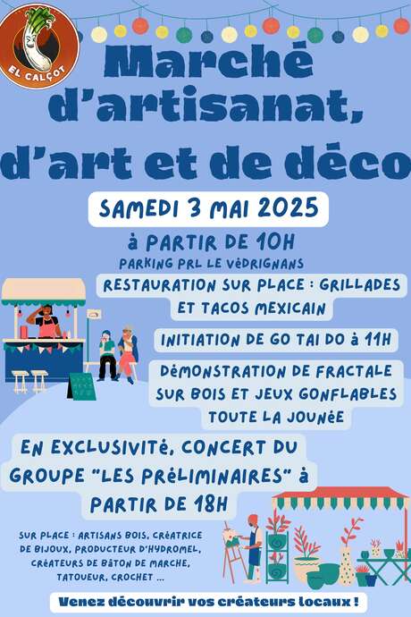MARCHÉ D'ARTISANAT D'ART ET DE DÉCO
