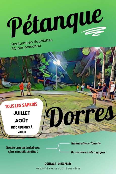 CONCOURS DE PÉTANQUE - DORRES