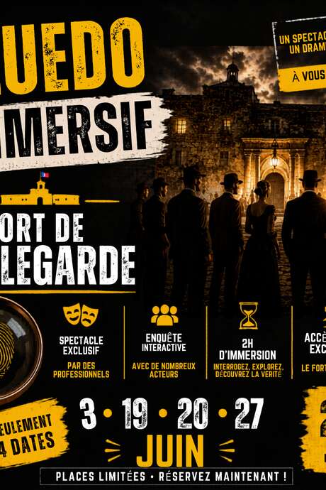 CLUEDO GRANDEUR NATURE AU FORT DE BELLEGARDE