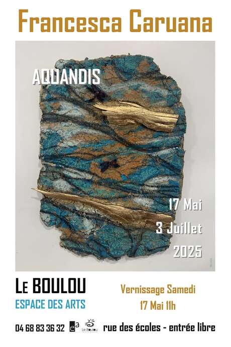 EXPOSITION - FRANCESCA CARUANA - AQUANDIS