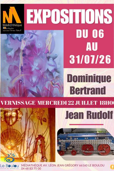 PARTIR... DOMINIQUE BERTRAND / MECANO JEAN RUDOLF