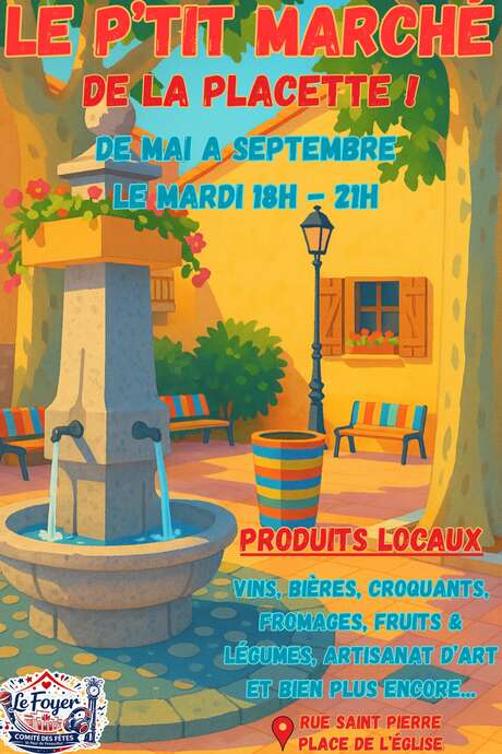 LE P'TIT MARCHÉ DE LA PLACETTE - SAINT PAUL DE FENOUILLET