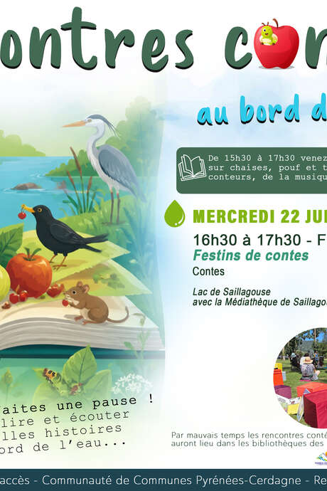 RENCONTRES CONTEES EN BORD DE LAC - SAILLAGOUSE