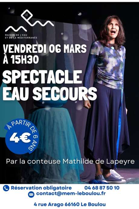 SPECTACLE CONTES "EAU SECOURS"
