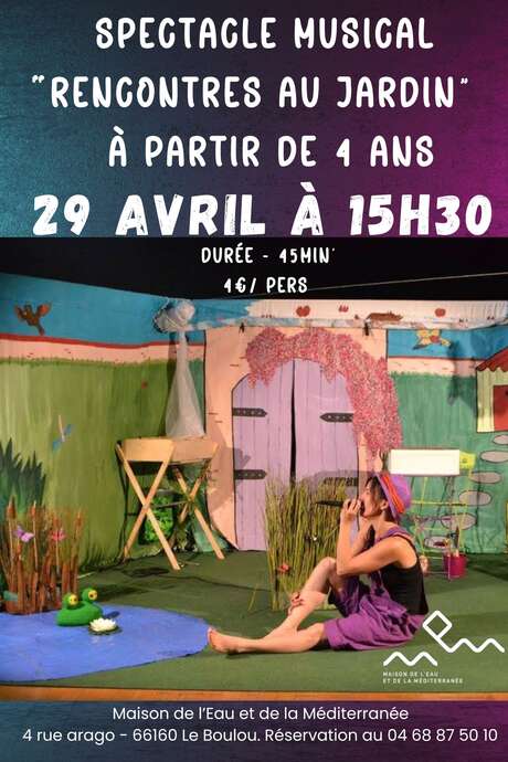 SPECTACLE MUSICAL RENCONTRES AU JARDIN