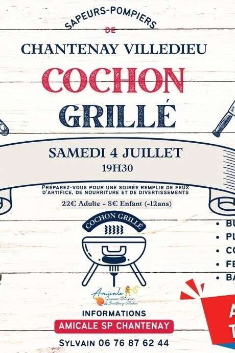 Cochon grillé