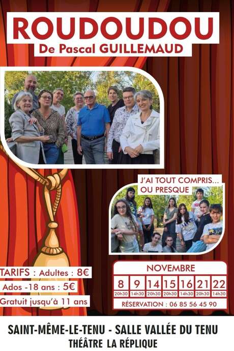 THÉÂTRE LA RÉPLIQUE "“J’AI TOUT COMPRIS OU PRESQUE"
