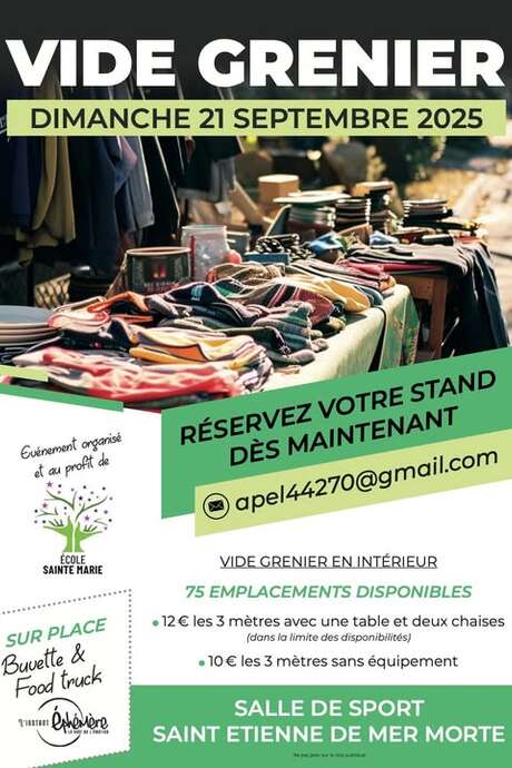 VIDE GRENIER SAINT-ETIENNE-DE-MER-MORTE