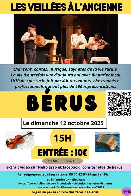 Veillées à l'ancienne avec Fernand Legeard