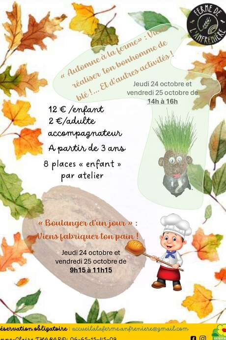 ATELIER AUTOMNE A LA FERME