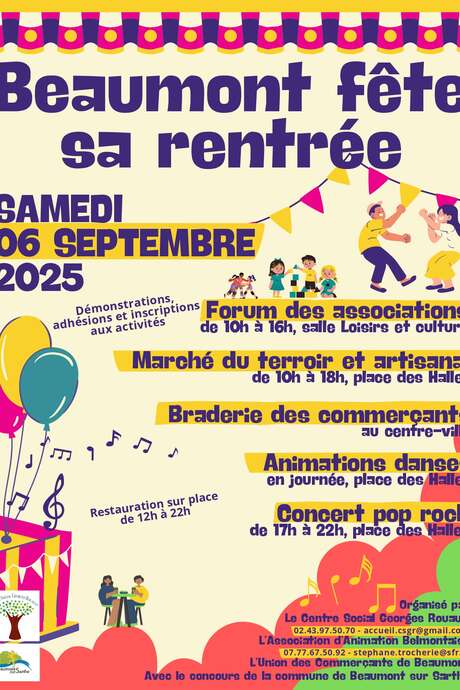 Beaumont fête sa rentrée Beaumont fête sa rentrée