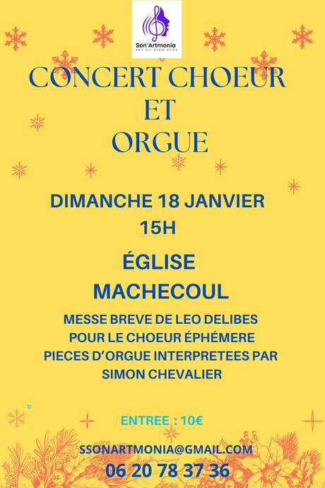 CONCERT CHOEUR ET ORGUE    SON'ARTMONIA