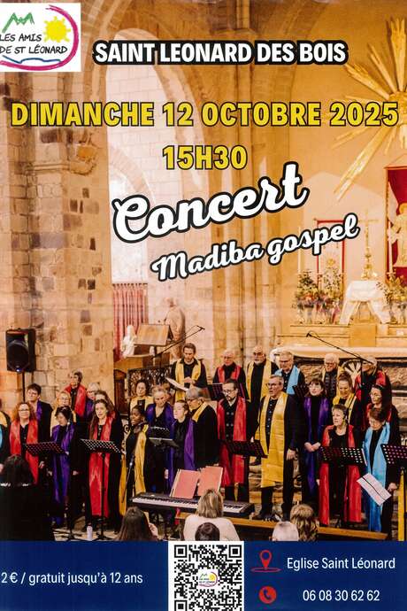 Concert Gospel avec Madiba Gospel