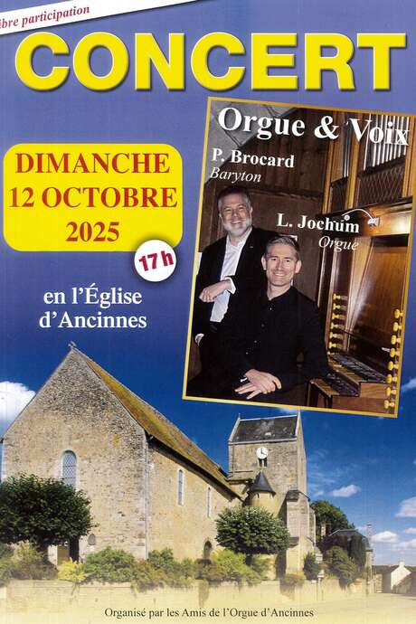 Concert orgue et voix
