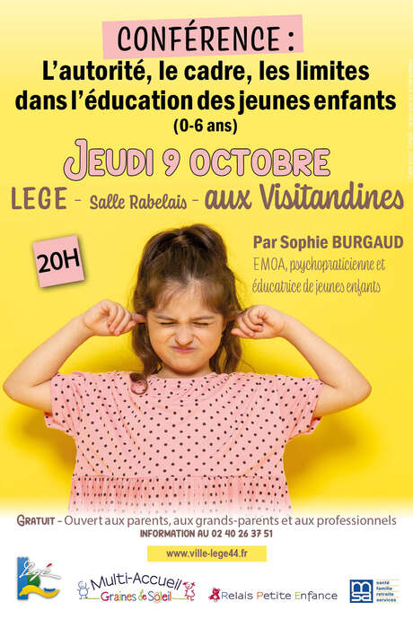 CONFÉRENCE SUR L'ÉDUCATION DES JEUNES ENFANTS