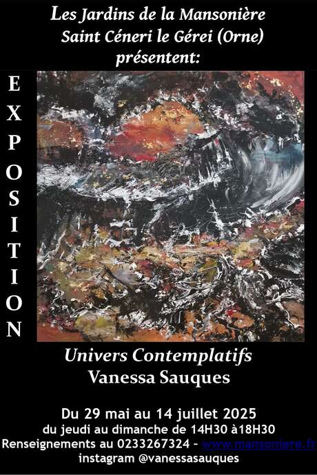 Exposition "Univers contemplatifs" de Vanessa Sauques