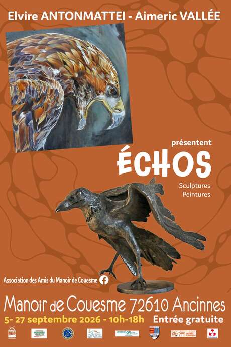 Exposition "Échos" de Elvire Antonmattei et Aimeric Vallée