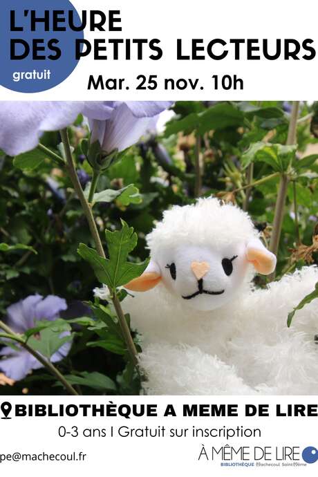L'HEURE DES PETITS LECTEURS A MÊME DE LIRE
