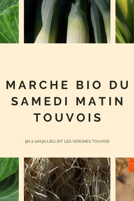 MARCHÉ DE PRODUCTEURS BIO DE TOUVOIS MARCHÉ DE PRODUCTEURS BIO DE TOUVOIS