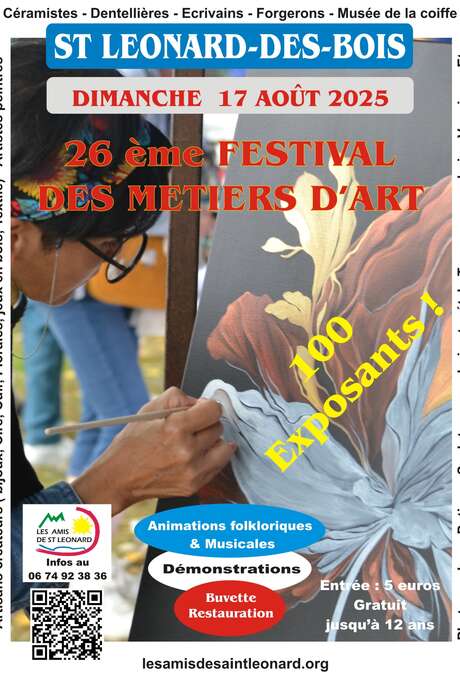 26ème Festival des métiers d'art