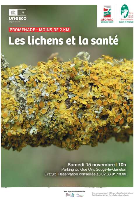 Promenade "Les lichens et la santé" Promenade "Les lichens et la santé"
