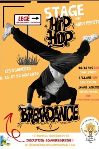 STAGE DE HIP-HOP / BREAKDANCE