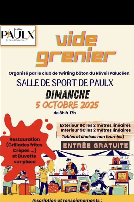 VIDE-GRENIER DU RÉVEIL PALUCÉEN