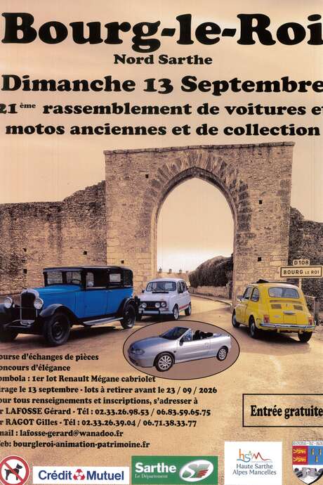 21ème Rassemblement de voitures et motos anciennes et de collection