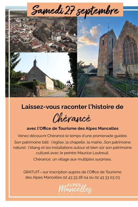 Visite guidée "Laissez-vous raconter l'histoire de Chérancé"