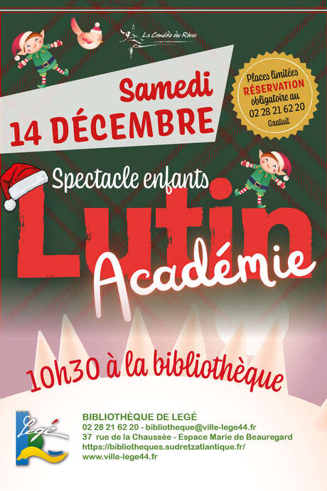 SPECTACLE NOËL LUTIN ACADEMIE