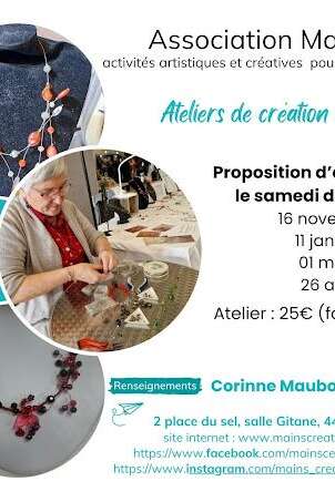 ATELIER "CRÉATION DE BIJOUX EN PERLE"