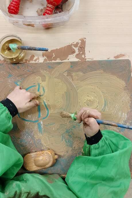 Atelier l'argile des tout-petits - éveil à la matière