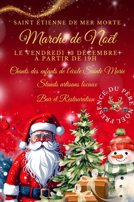 MARCHE DE NOEL SAINT-ETIENNE-DE-MER-MORTE