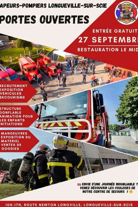 Journée Portes Ouvertes / Sapeurs-Pompiers Longueville Sur Scie