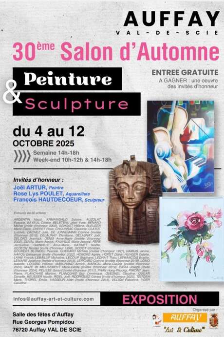 30ème Salon d'Automne : Peinture & Sculpture