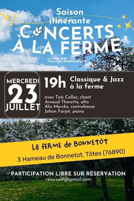 Concerts à la Ferme